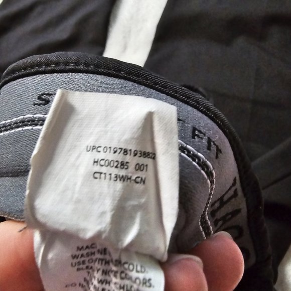 Haggar Black Cool 18 Pro Stretch Straight Fit Flat Front Dress Pants 36x30 - Picture 6 of 8